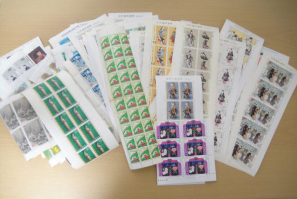 記念切手シートなどコレクションされていた切手を買取｜東京都練馬区にて切手の出張買取