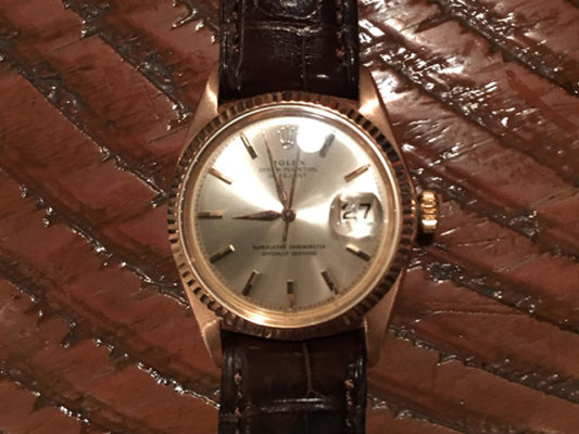 ROLEX（ロレックス)アンティーク時計デイトジャストを買取｜東京都荒川区にて腕時計買取